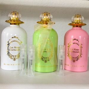 Reminiscence “Les Notes Gourmandes” Collection- 9 ML SAMPLE Bundle